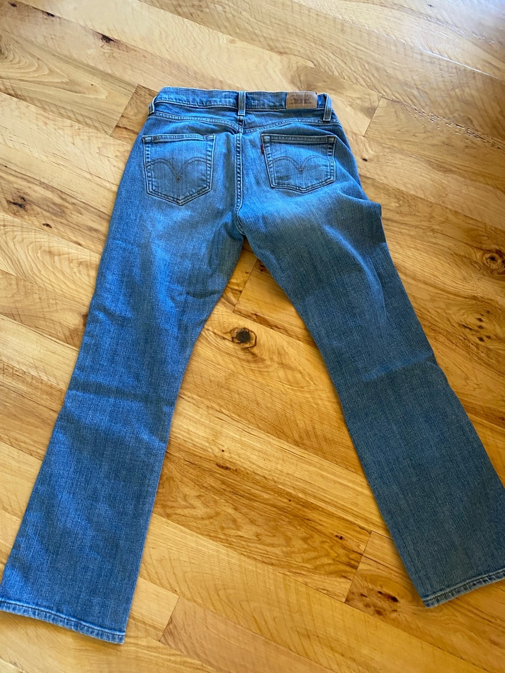 Levi’s 529 curvy boot cut jeans